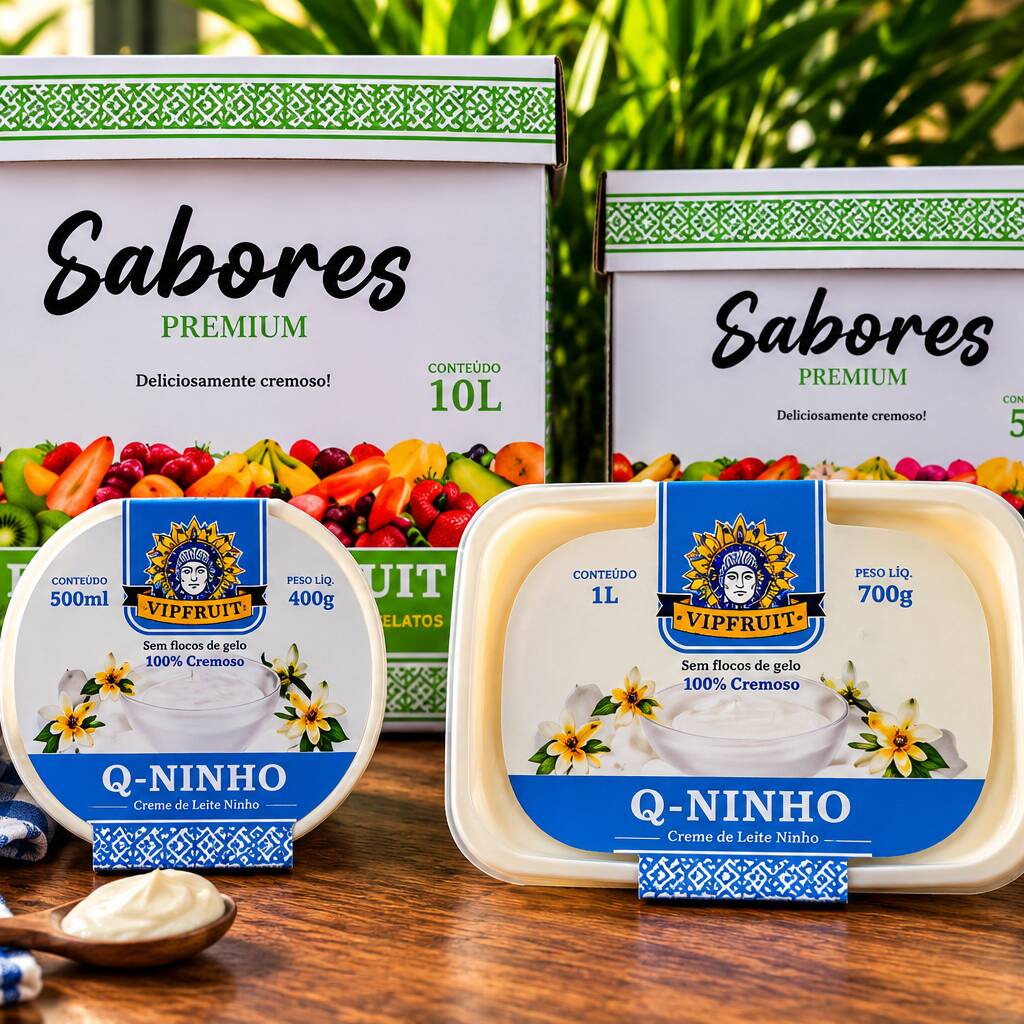 Voltamos com tudo! O sorvete de Ninho chegou pra deixar seu Dia ainda mais doce e geladinho Cremoso, intenso e com aquele sabor que derrete na boca! Corre pra garantir o seu no Salomão Açaí 15, porque esse aqui some rápido!