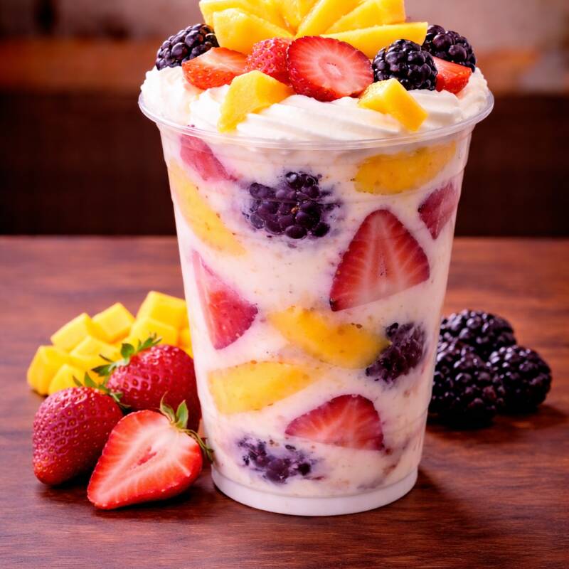 Trilogía Lovers (Fresa, Mango y Zarzamora) 16 Oz