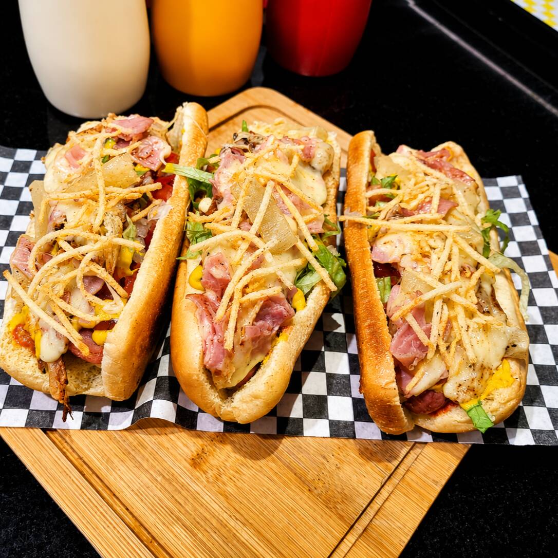 Combo 3 Hot Dogs Hawaianos