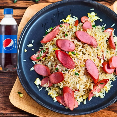Salchichaufa+pepsi 355ml