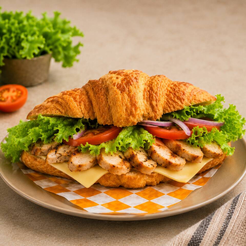 Croissant de Pollo