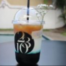 Vainilla blue mocha