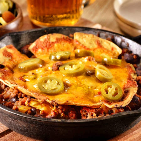 Nachos con Arrachera