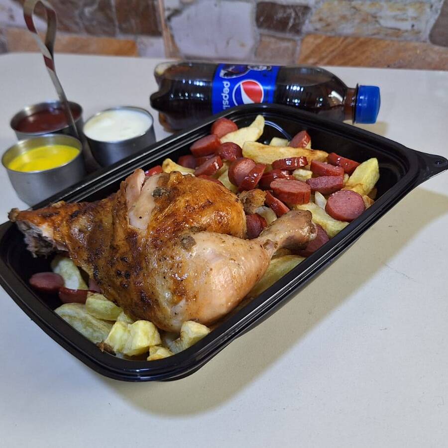 SalchiBrasa más Pepsi
