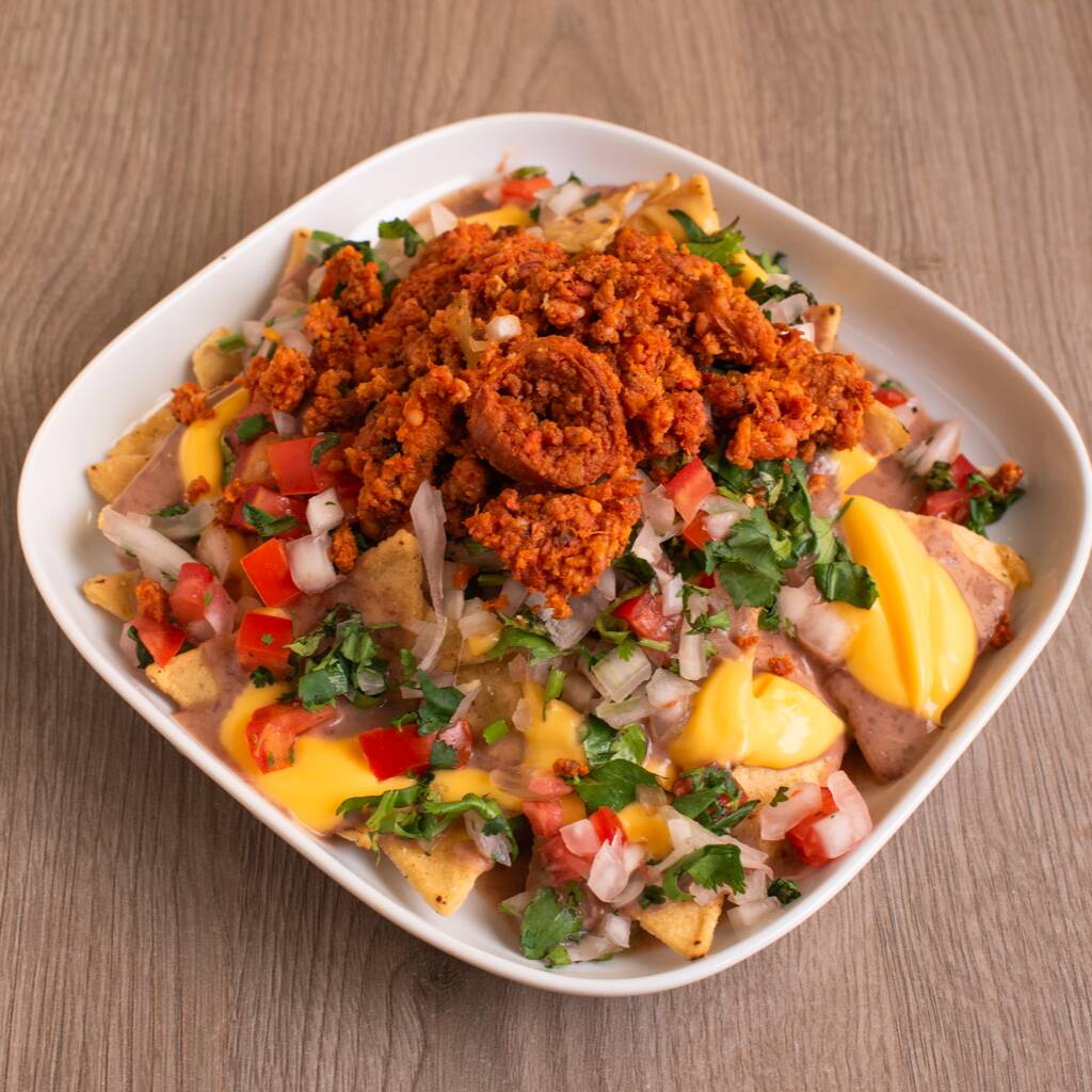 Nachos con Longaniza