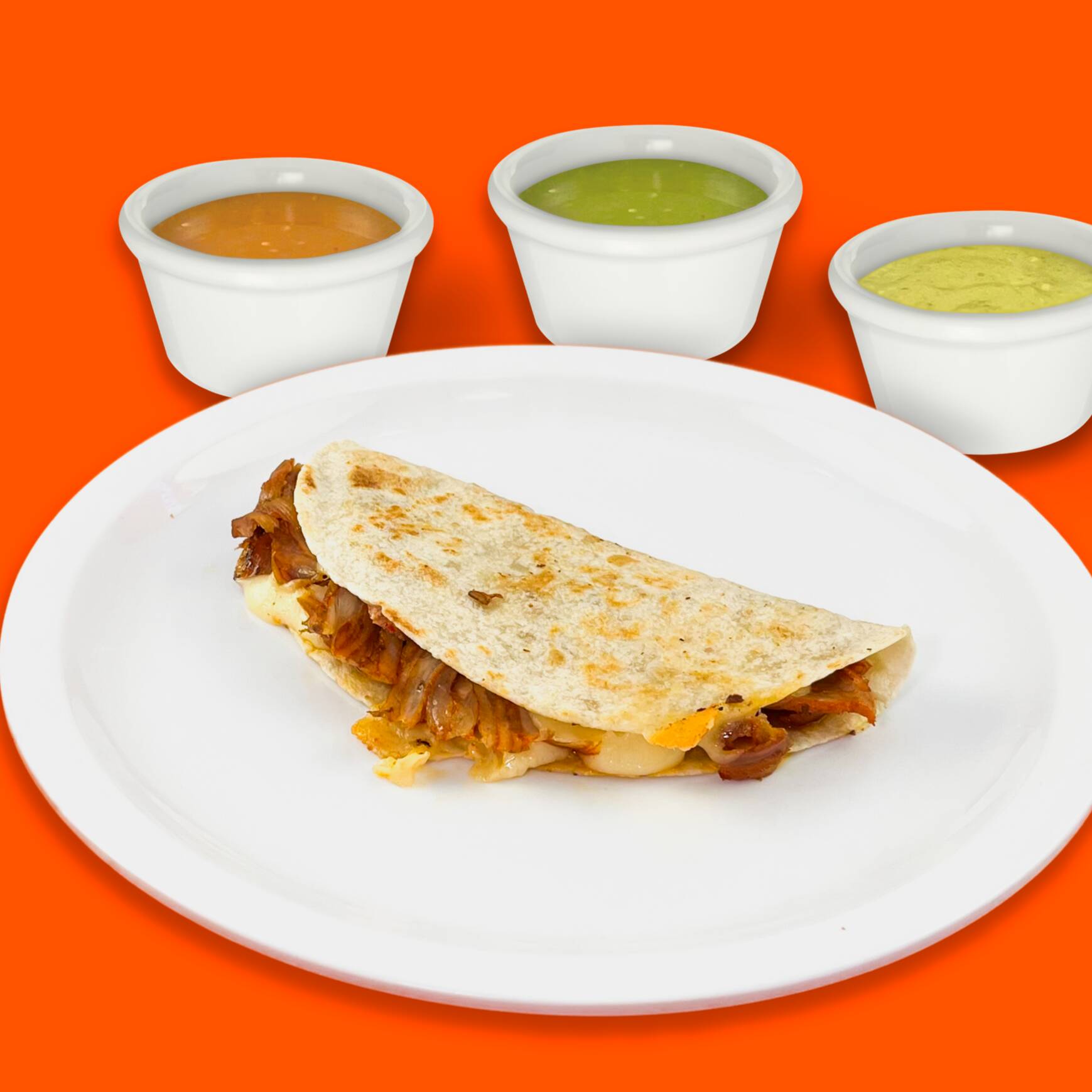 Quesadilla con Pastor