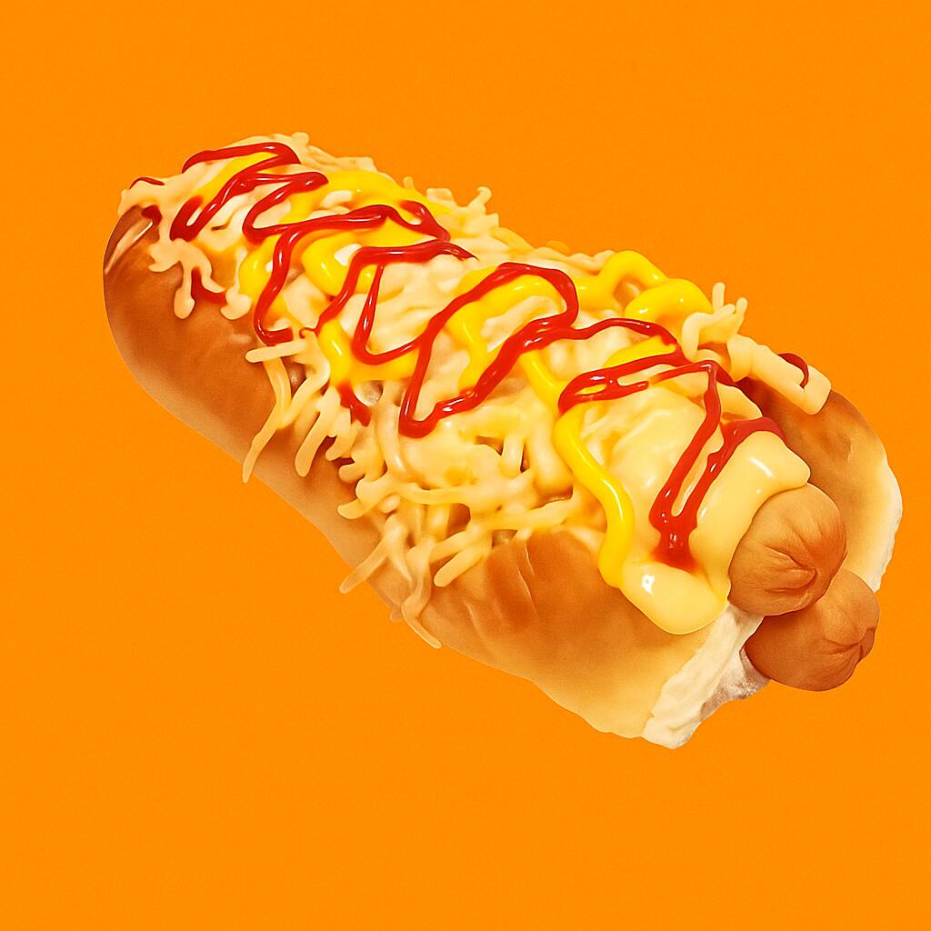 Perro Doble Salchicha Americana