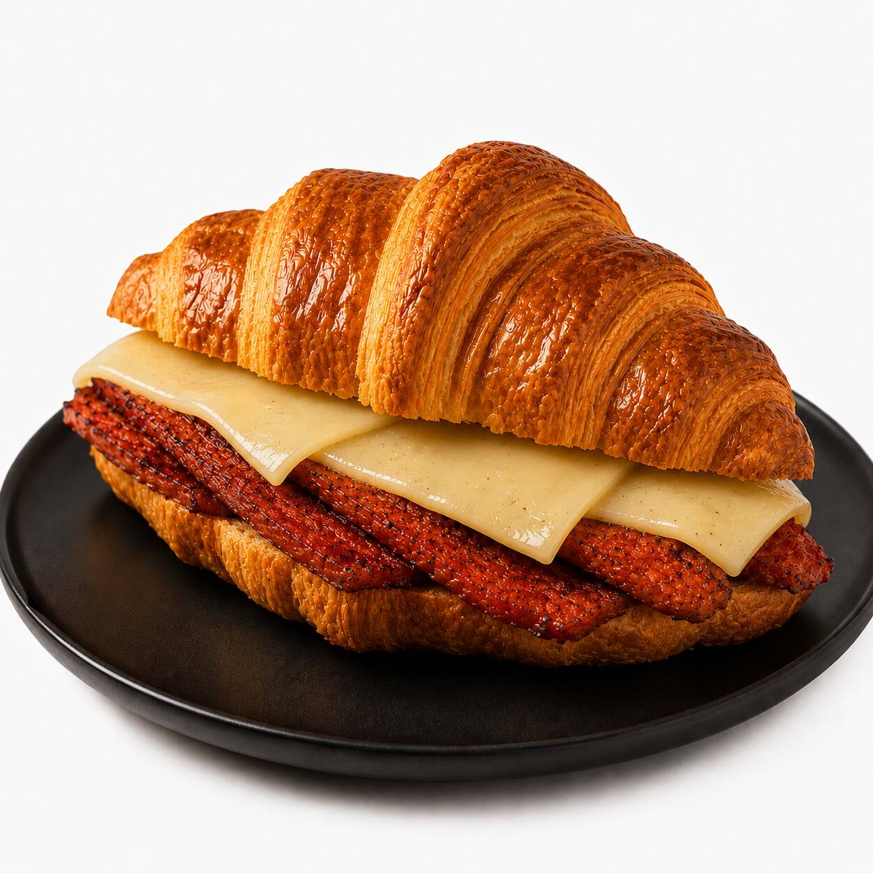 Croissant Chistorra & Queso