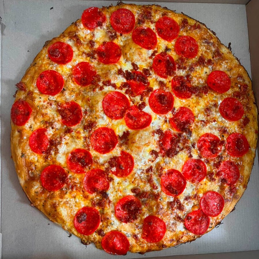 Peperanch. Pizza Mediana