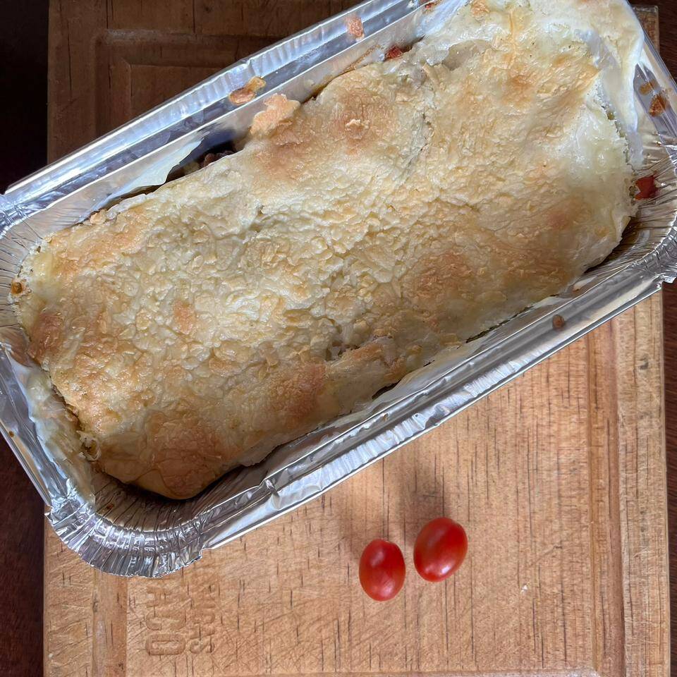 Lasagna a la Boloñesa.