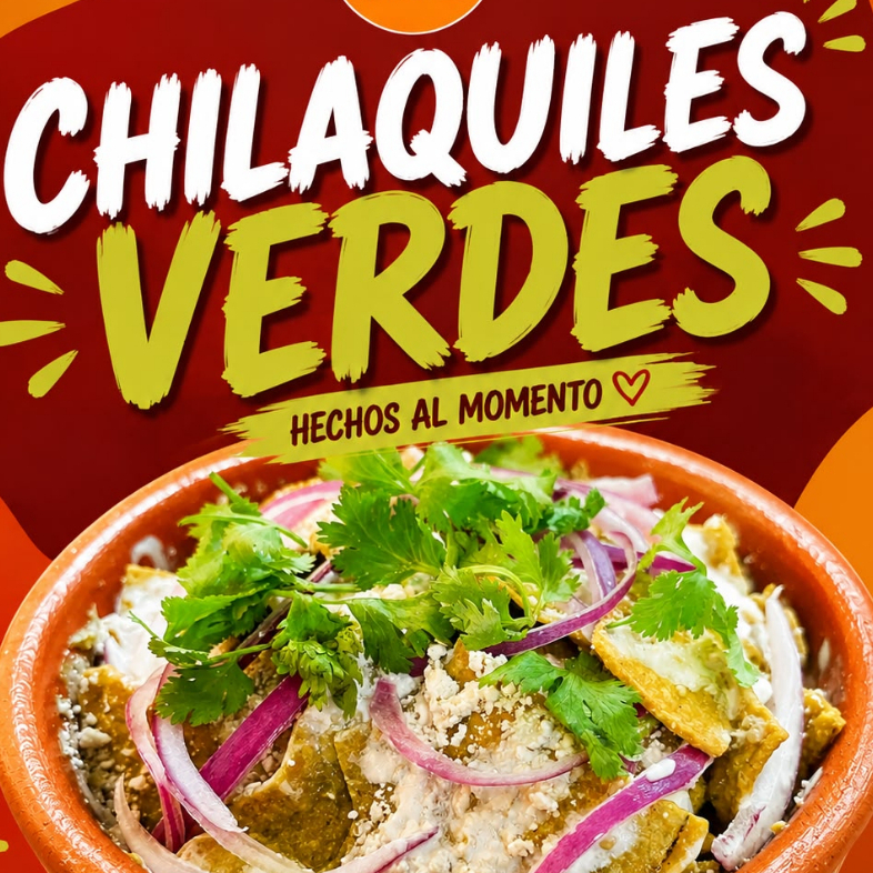 Chilaquiles Verdes Clasicos