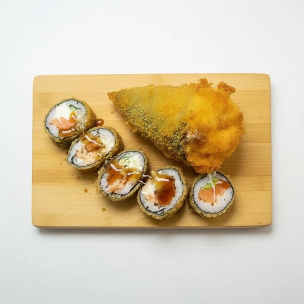 Temaki hot + 8 unidades hot Filadélfia