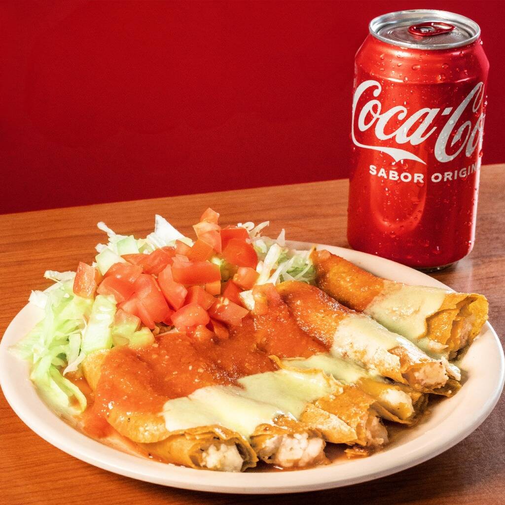 Combo flautas de papa + refresco