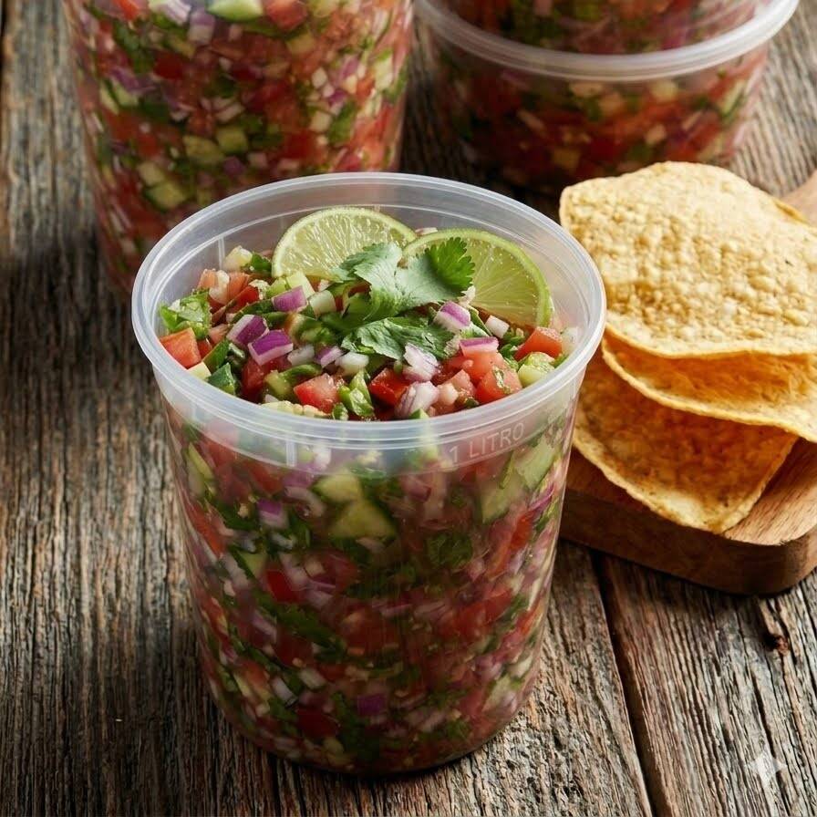 Ceviche de Soya 1 LITRO con Verduras y Salsas