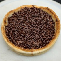 Massa da casa, Chocolate preto e Granulado