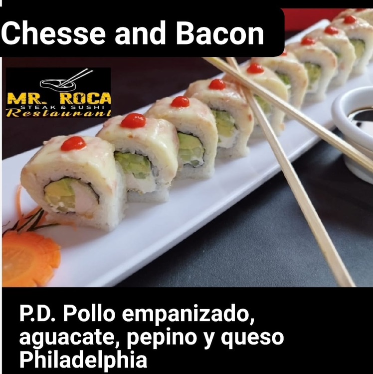 Chesse y Bacon Roll
