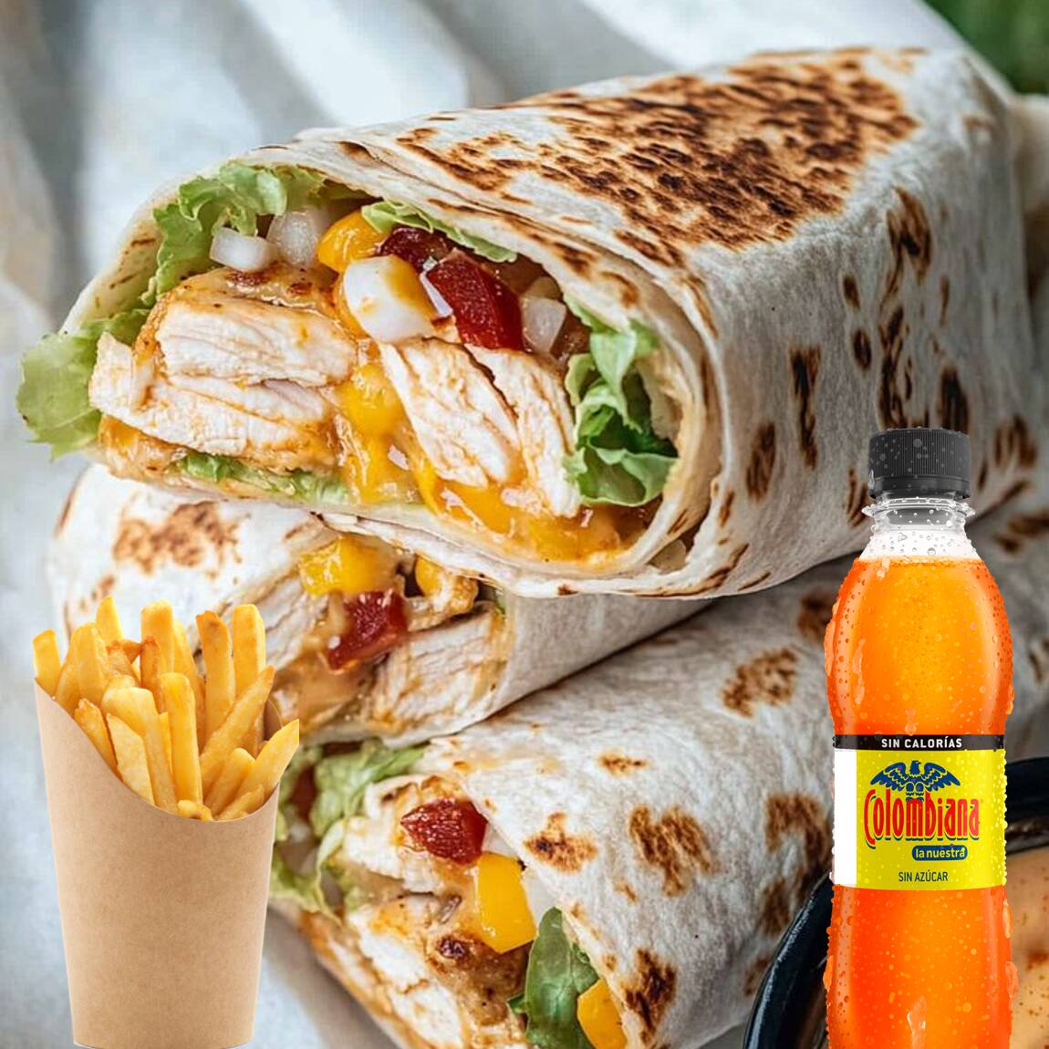 Burrito de Pechuga Asada