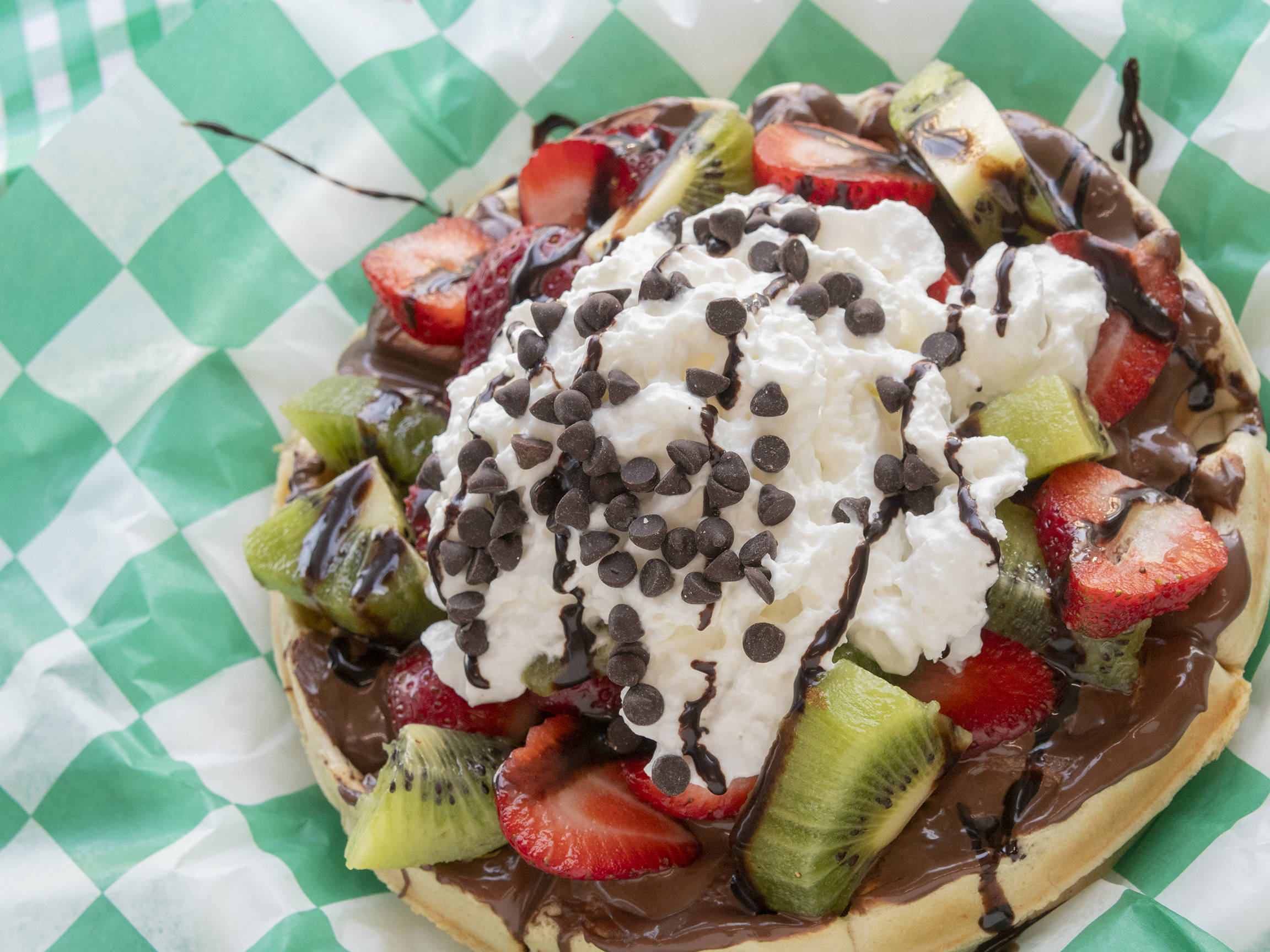 Waffle nutella