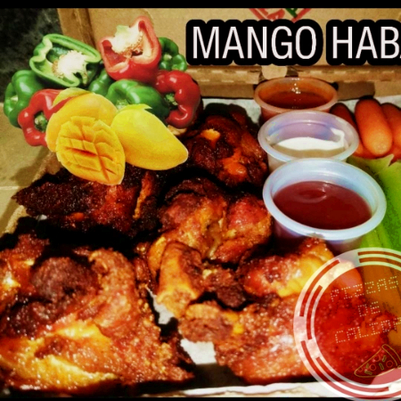 alitas de mango habanero