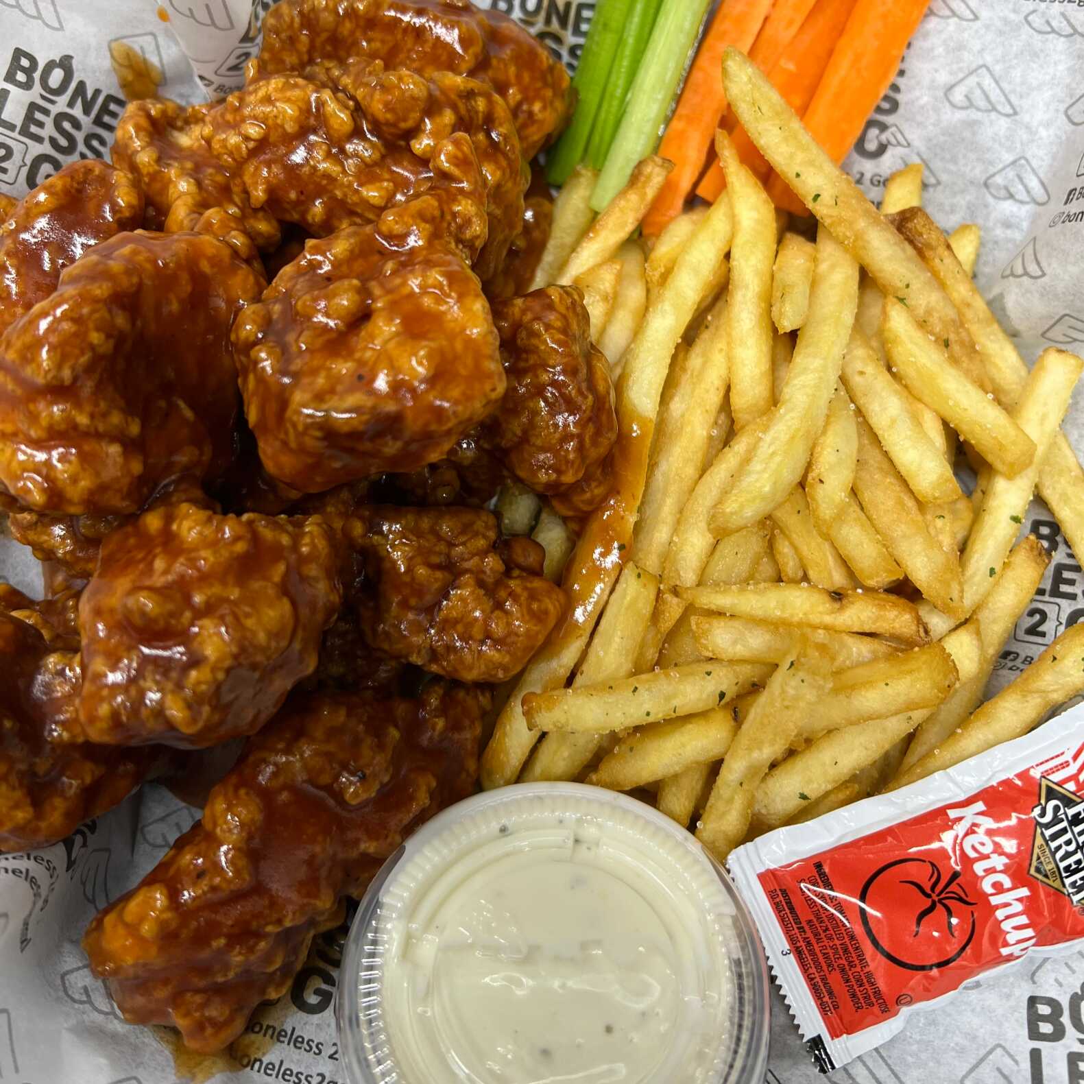 Orden de Boneless con Te