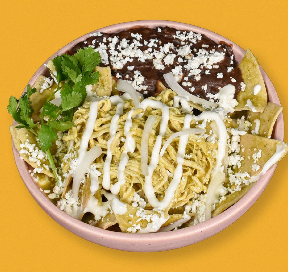 Chilaquiles con Pollo