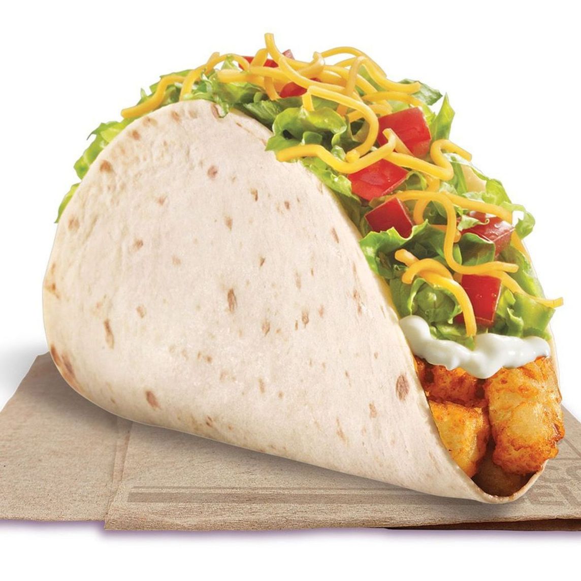 Taco Suave Supreme con papitas crunch