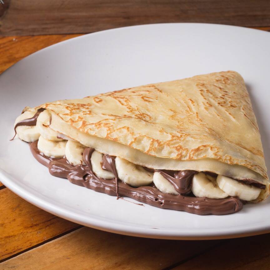 Crepa de Nutella con Plátano