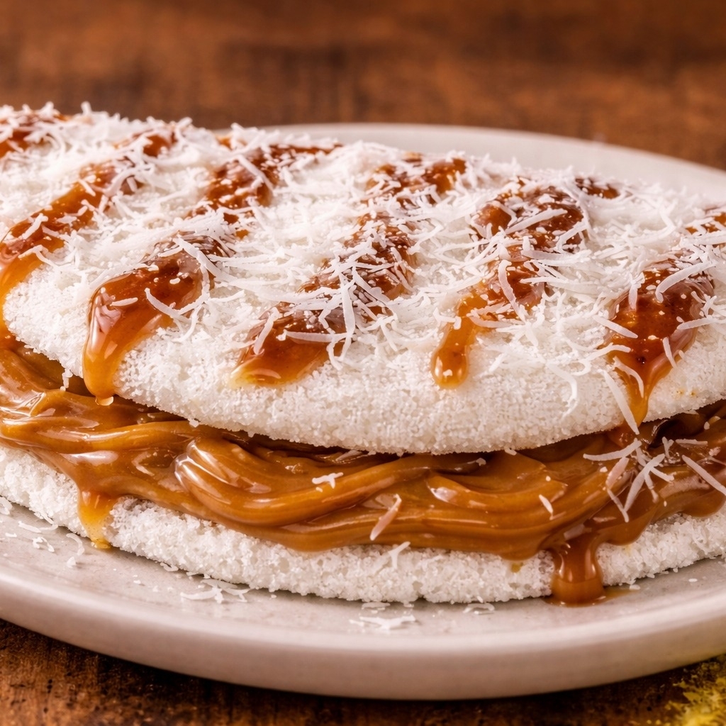 Tapioca Doce/ Doce Leite C/ Coco