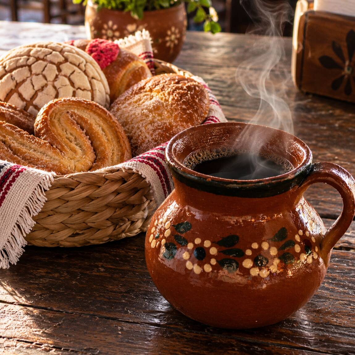 Pan de Dulce + Café de Olla