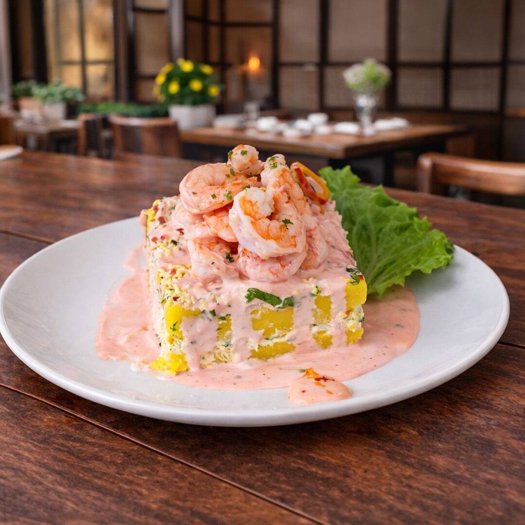 Causa de Langostinos