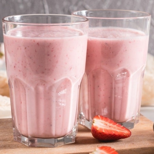 Agua de fresa