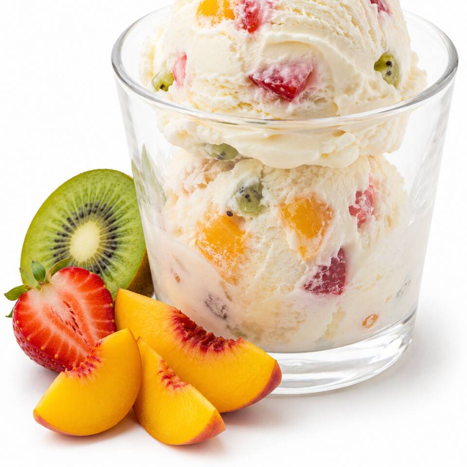 Helado queso Philadelphia con frutas 1L