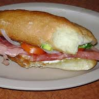 Lonche de jamon