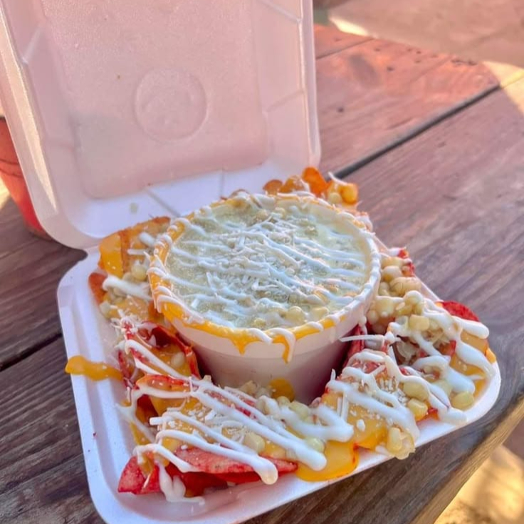 Esquite Chorreado Doritos Nacho