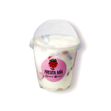 FRESAS CON CREMA CHICAS