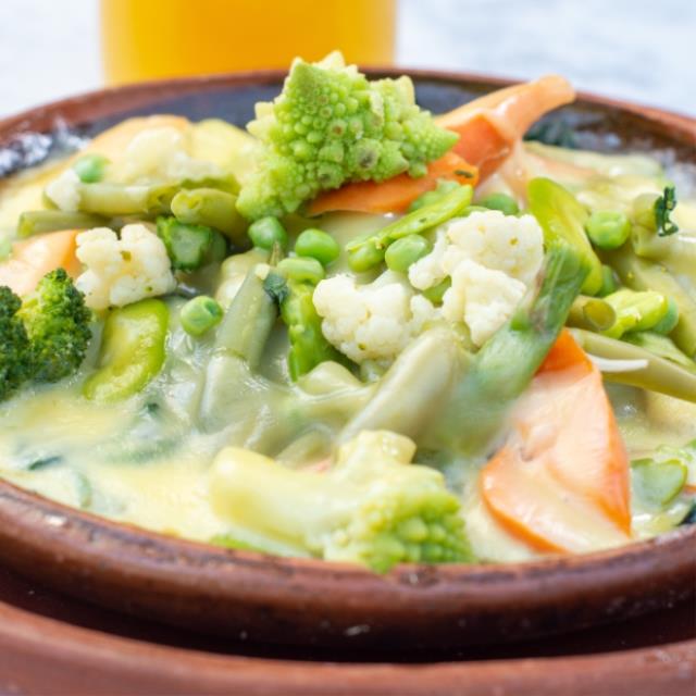 PARRILLADA VERDURAS AL GRATIN