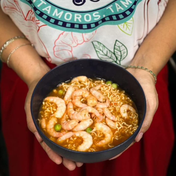 Ramen con Camarón