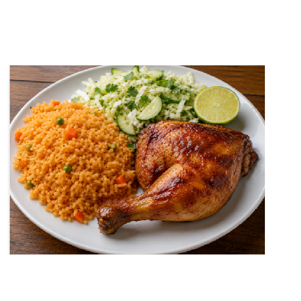 1/4 de pollo a la diabla