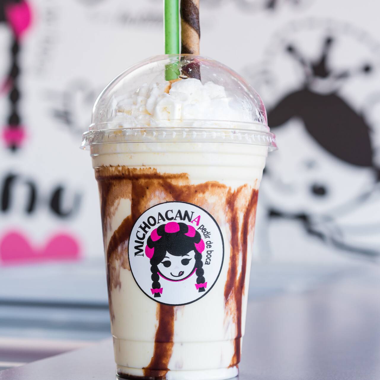 Churro Malteada