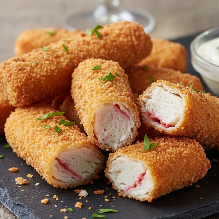 Palmito Apanado x 5 uds