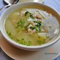 Caldo de Pollo más Huevos y Bebida