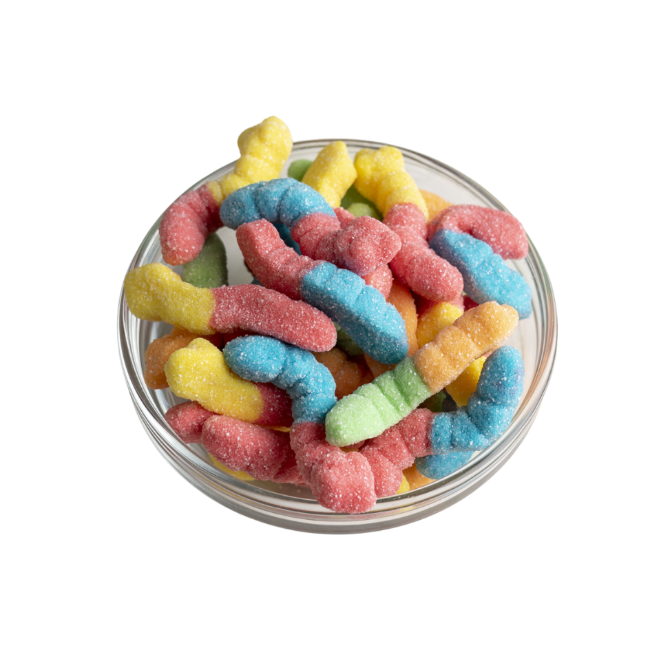Gomitas de serpiente acidas (NEON) 100 g.