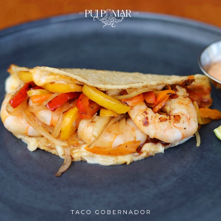 Taco Gobernador de Camarón