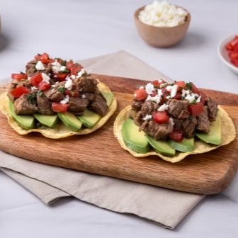 Tostadas de Arrachera