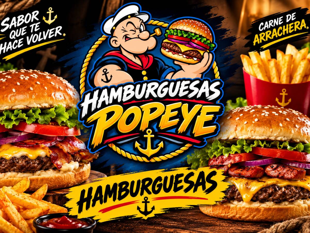 Hamburguesas Popeye