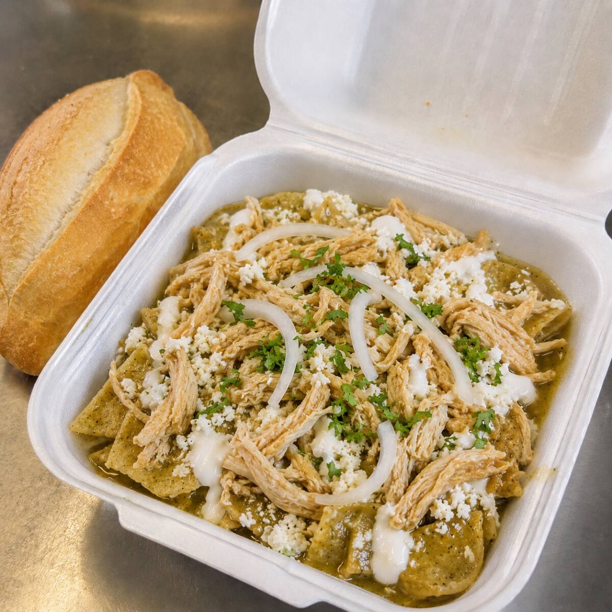 Chilaquiles de Maceta Chica