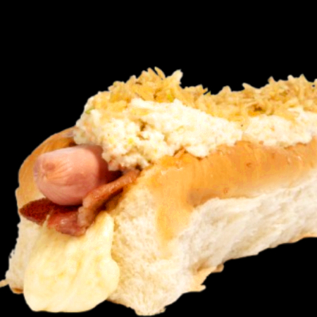 Perro Grande con Tocineta