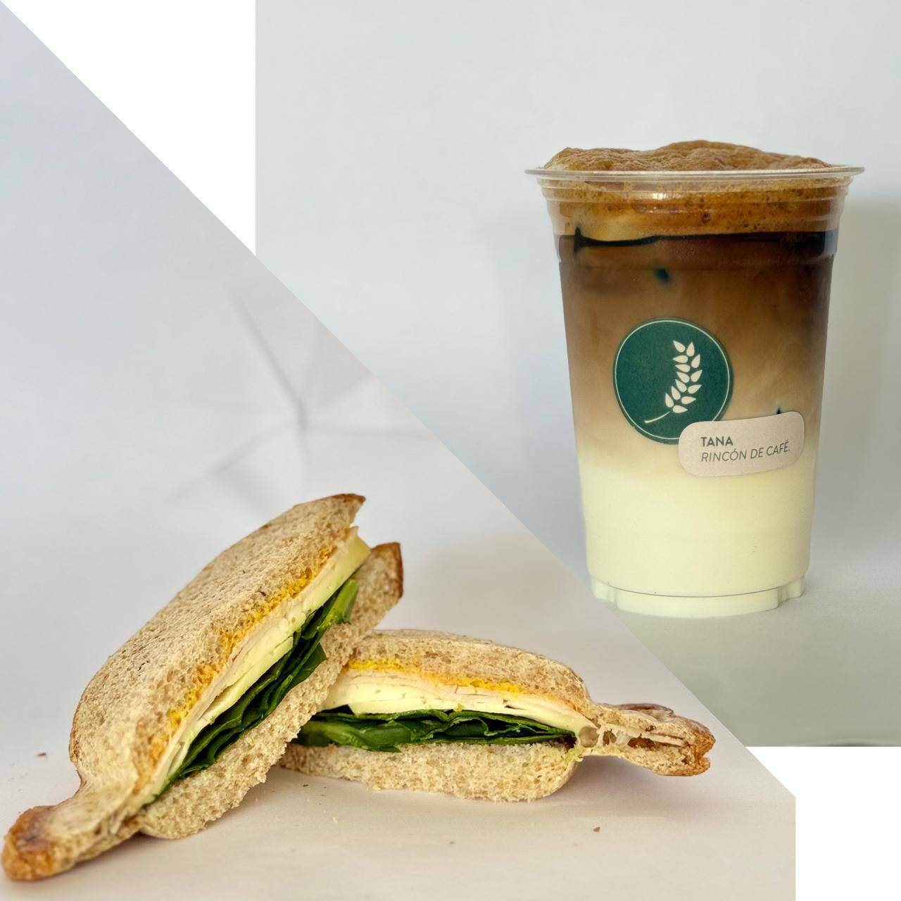 LATTE REGULAR & SANDWICH