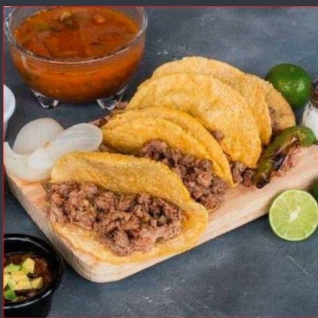 5 Tacos de Carne Asada