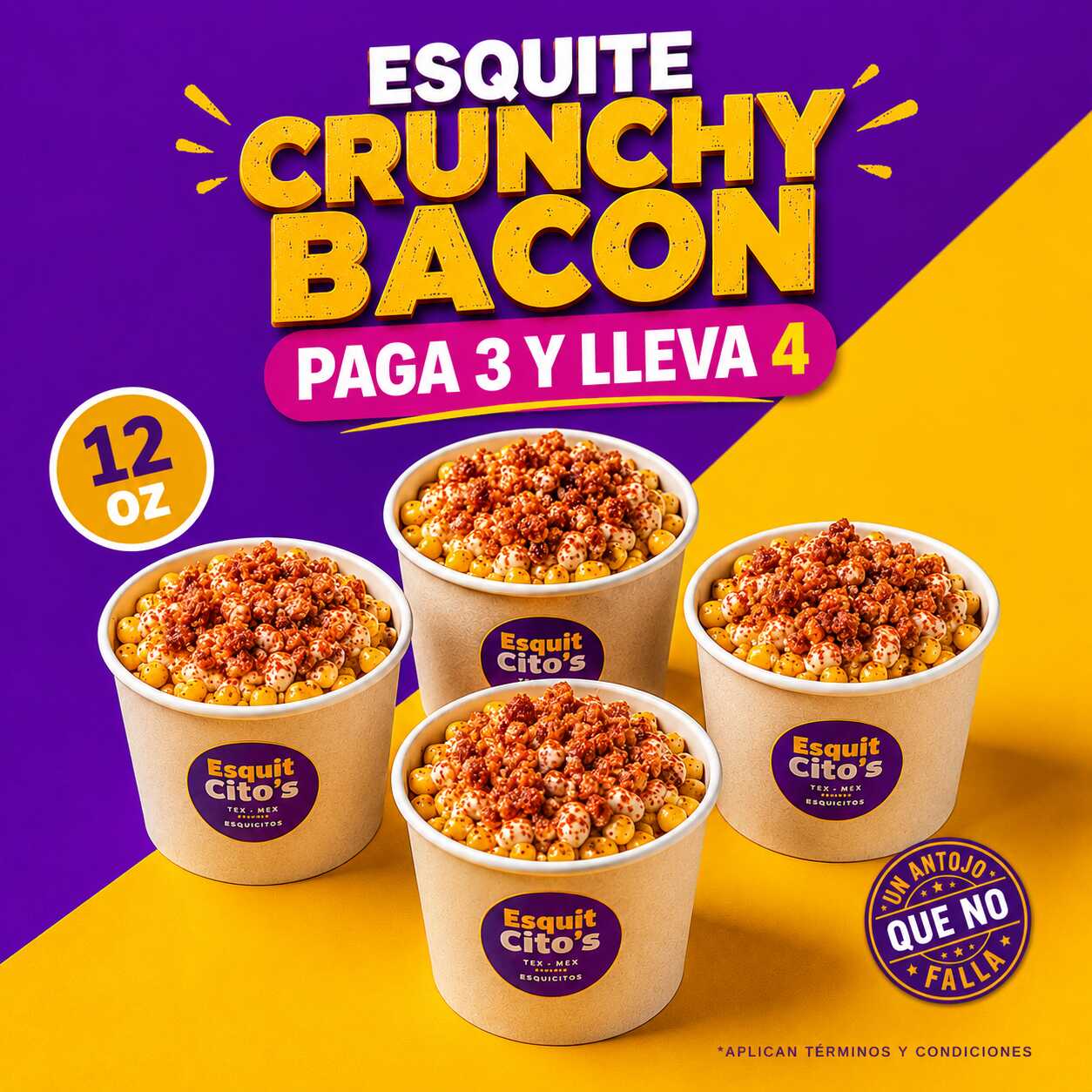 CRUNCHY BACON 3X4